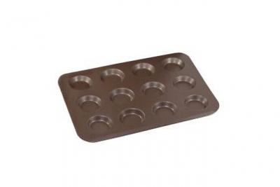 Gobel 228310 Plaque de 12 Mini-Tartelettes Anti-Adh&eacute;rent