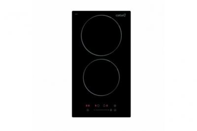 Cata ISB 3102 BK Table de Cuisson 30cm 3500W 2 Foyers Encastrable Noir