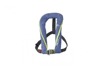 Plastimo gilet de sauvetage pilot 165 automatique avec harnais - bleu