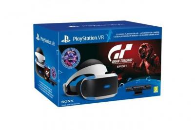 Sony Casque PSVR + jeu PS4 Gran Turismo Sport