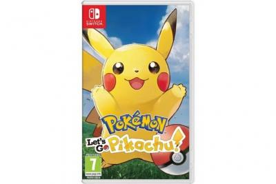 Pok&eacute;mon lets go pikachu! Nintendo switch