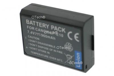 Batterie pour CANON LP-E10 - Garantie 1 an