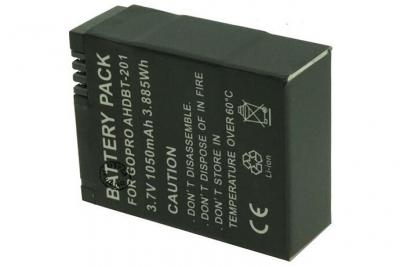 Otech Batterie Compatible avec GOPRO AHDBT-301