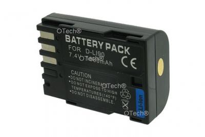 Batterie pour PENTAX D-LI90 - Garantie 1 an