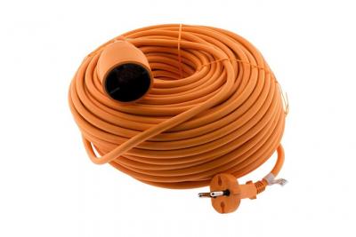 Prolongateur 16A HO5VV-F 2x 1,5 2P sans terre Orange 40m - Zenitech