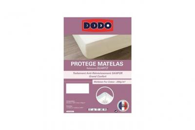 Proteg mat cot 90 x 190 Dodo QUARTZ-0919-30 - Blanc