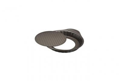 Moule &agrave; tarte 25 cm avec fond amovible en m&eacute;tal, PYREX asimetriA