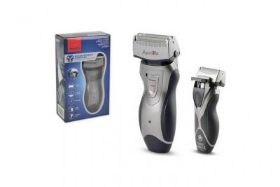 Aprilla Rasoir &eacute;lectrique rechargeable Noir argent