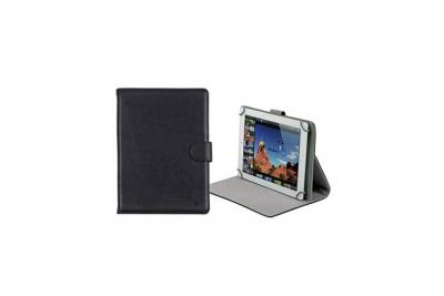 Rivacase etui tablette universel orly 10,1'' - cuir - noir