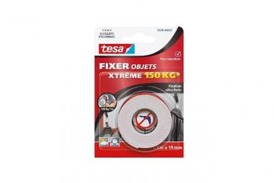 Tesa 1 Ruban Adh&eacute;sif Double Face Ultra Fort Xtr&ecirc;me - 1,50 M X 19 Mm