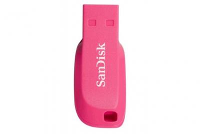 SanDisk Cruzer Blade - Cl&eacute; USB - 16 Go - USB 2.0 - rose &eacute;lectrique