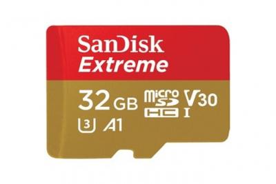 Sandisk Micro Sdhc Actionsc 32gb 2x Extreme Memory Card Multicolore