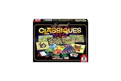 Schmidt Spiele- Coffret de Jeux Classiques, 88211, Colourful