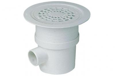 Siphon de sol sp&eacute;cial sol plastique - &Oslash; 50 - 63 mm - Sitar - Nicoll