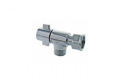 SOMATHERM Robinet WC - Finition chrom&eacute; - Design MF 3/8