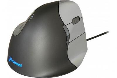 KOMELEC Souris d'ordinateur verticale usb 6 boutons noire mouse 4 - droitier