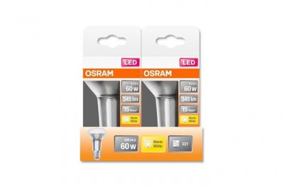 OSRAM Spot R63 LED verre clair 4,3W E27 345lm 2700K - Blanc chaud