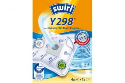 Swirl swirl sac d'aspirateur y 298, avec filtre microporplus noir