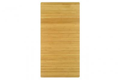 Kleine wolke tapis de bain bambus 60x115 cm marron 430277
