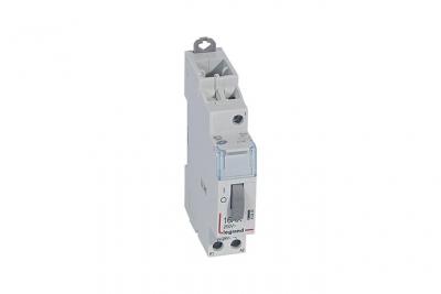 T&eacute;l&eacute;rupteur Standard &Agrave; Vis 24 V 1p 250 V~ 16 A 1f 1 Mod Legrand 412405