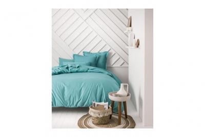 TODAY housse de couette 100% coton - 220x240 cm - Vert diabolo menthe