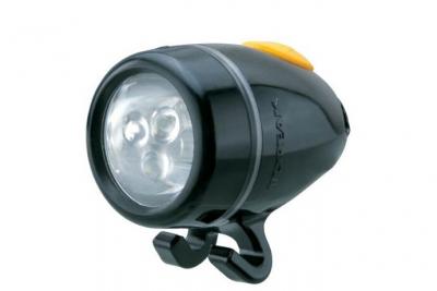 Topeak black whitelite ii front bike bicycle head light