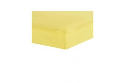 Trois kilos sept drap housse - 70x140 cm - jaune