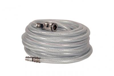FERM Tuyau &agrave; air 10m - avec connexion rapide - pour compresseur