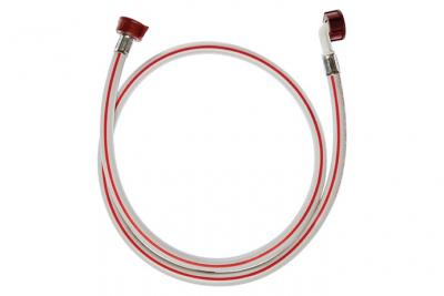 Tuyau d'arriv&eacute; 3/4 pouces droit - 3/4 '' coud&eacute; 10 bar 90 &deg;c 1.50 m