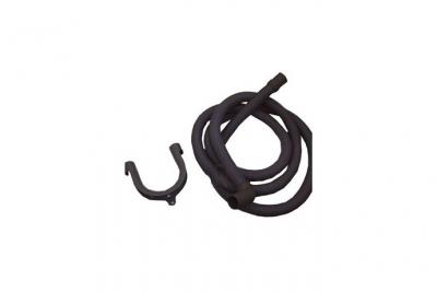 Tuyau vidange 2,5m coude standard pour installations divers marques 