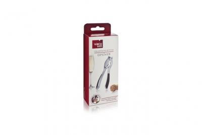 Pince ouvre bouteille champagne - Vacuvin - Argent -