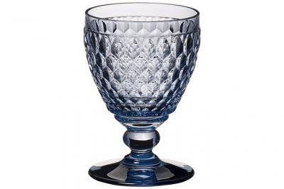 Villeroy&Boch - Verre &agrave; vin blanc blue Boston coloured &agrave;  eau 1 unit&eacute;