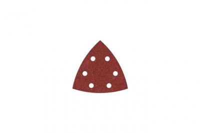 Wolfcraft Grano 80 95 185200 Adhesive Sanding Sheets 5 Units Rouge