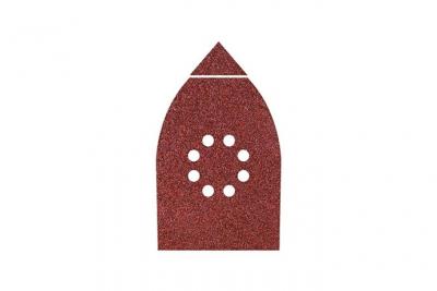 Wolfcraft Patins abrasifs auto-agrip. , corindon grain 40 107 x 142 pi&egrave;ces 6