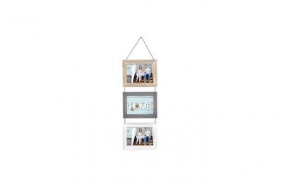 Zep TY3846 Lavigny Cadre Photo Bois Beige/Blanc/Gris 10 x 15 cm