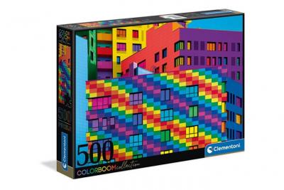 Clementoni Square 500 Pieces Puzzle Multicolore
