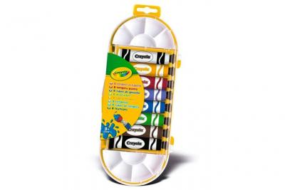 Bo&icirc;te de 8 tubes de gouache lavable Crayola