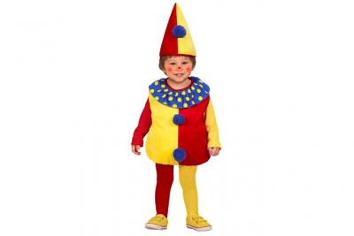 Baby clown rembourr&eacute; (2/3 ans) - 90/104 cm