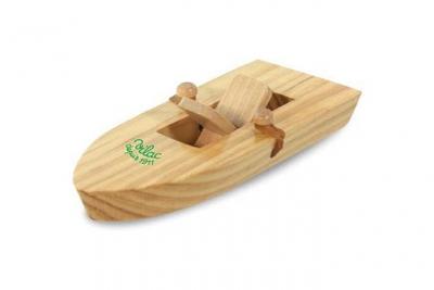 Vilac - 2941 - Jouet en Bois - Bateau Elastique