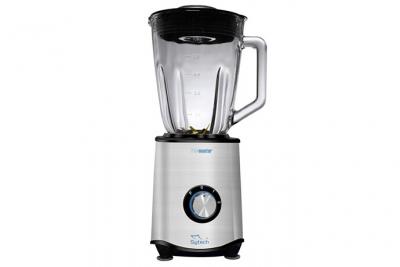 Sytech - Blender en verre en cristal, tit. 1300w., 1,5 l, inox