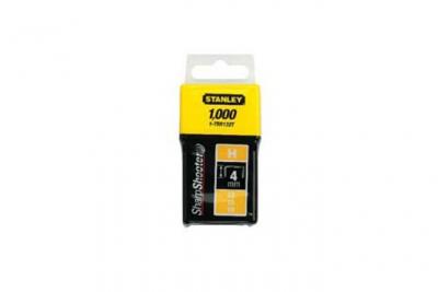 Agrafes STANLEY 8 mm - Type H - Boite de 1000 pi&egrave;ces - 1-TRR135T
