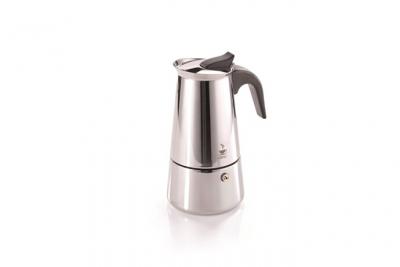 Cafeti&egrave;re italienne, 2 tasses EMILIO Gefu Acier inoxydable Argent
