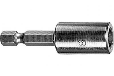 Bosch Accessories Douilles avec Aimant, 1/4"" Cote sur Plats, 50mm Longueur