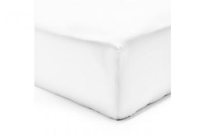 Vision - Drap housse Blanc - 180x200cm - 100% coton