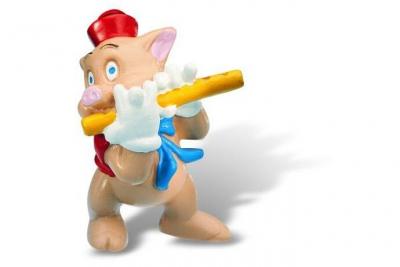 Les Trois Petits Cochons - Figurine Nouf-Nouf 6 cm