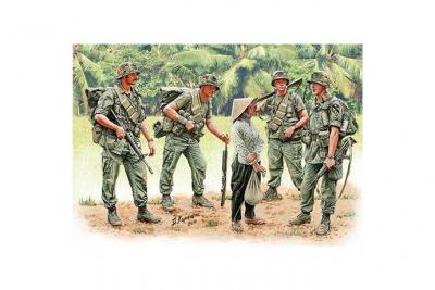 Patroling, Vietnam - 1:35e - Master Box Ltd. 