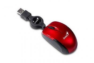 Genius souris Micro Traveler Rouge