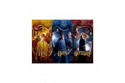 Sd Toys Harry Potter Ron. Harry. Hermione Puzzle 1000 Pieces Noir
