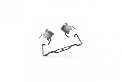 Kit 2 klixons + support de montage pour sl pour seche linge - 8726406