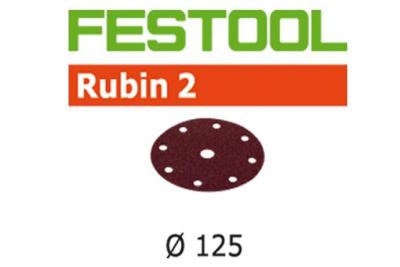 Abrasifs stf &oslash; 125/90 RU2 - x 10 - 120 - 125 mm - Festool